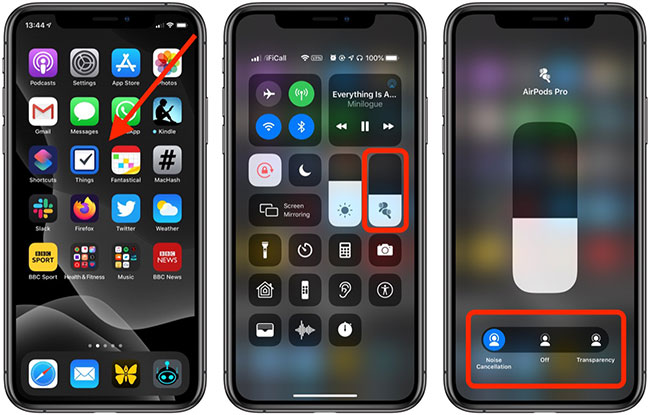 How to control the Transparency feature on AirPods Pro Picture 5