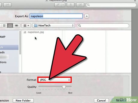 How to Convert a Bitmap Image Into a File Format Supported by wikiHow Picture 9