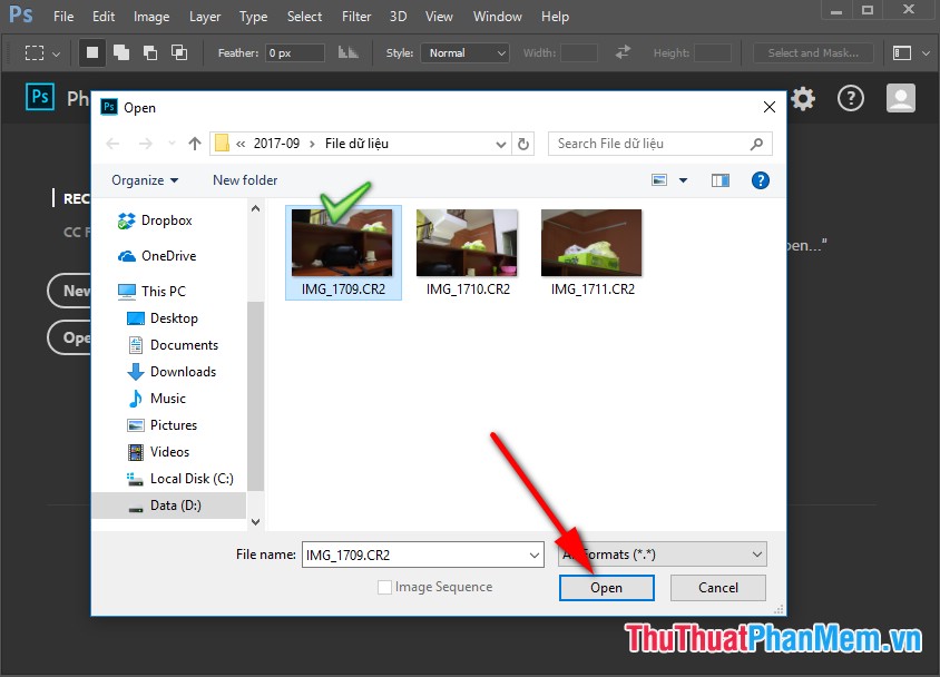 How to convert a CR2 file to a JPG with Photoshop Picture 2