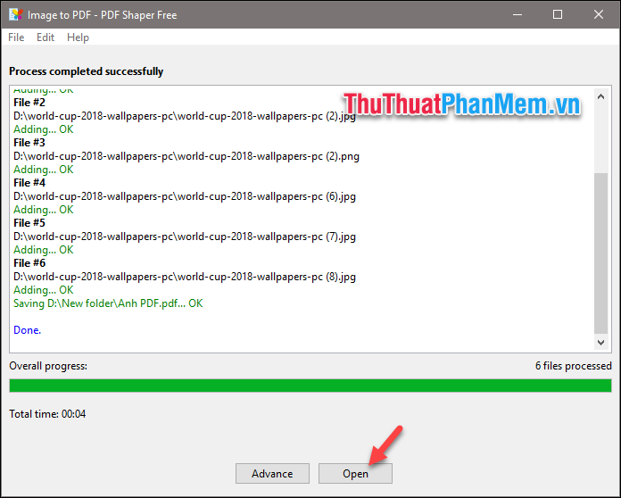 How to convert a JPG image to a PDF Picture 9