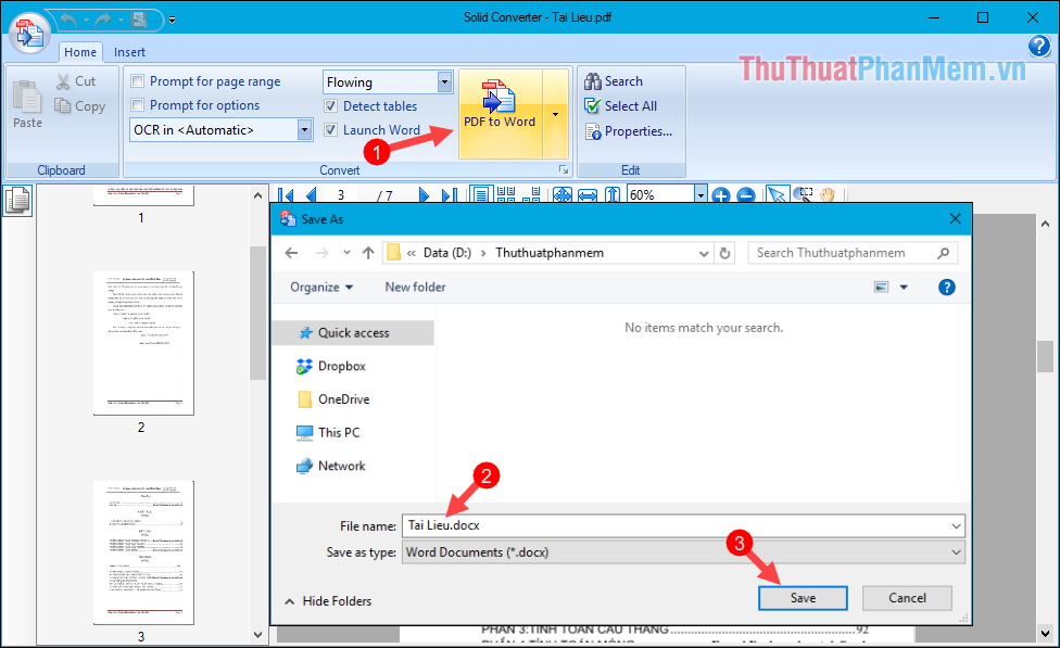 How to convert a PDF file to Word in the correct format without any font errors Picture 4