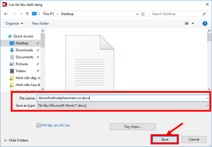 How to convert a scanned file to Word Picture 9