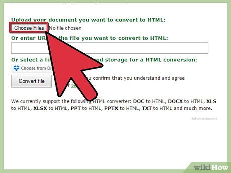 How to Convert a Word Document to HTML Picture 1