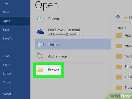 How to Convert a WordPerfect Document to a Microsoft Word Document Picture 10