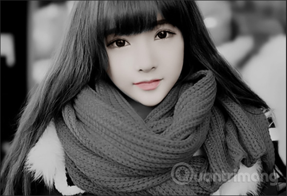 How to convert black and white images into color images in Photoshop Picture 12