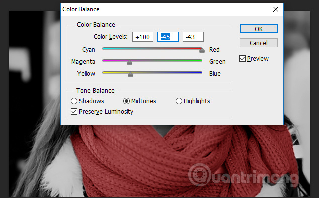 How to convert black and white images into color images in Photoshop Picture 21
