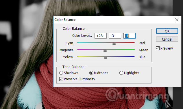 How to convert black and white images into color images in Photoshop Picture 24