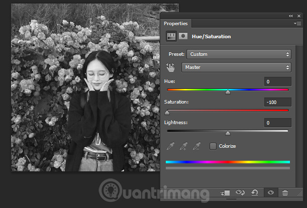 How to convert color photos to black and white Photoshop Picture 10