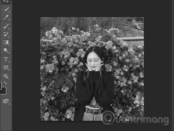 How to convert color photos to black and white Photoshop Picture 14