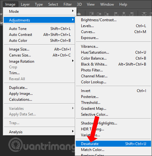 How to convert color photos to black and white Photoshop Picture 5