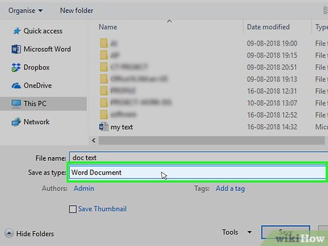 How to Convert Docx to Doc Picture 6