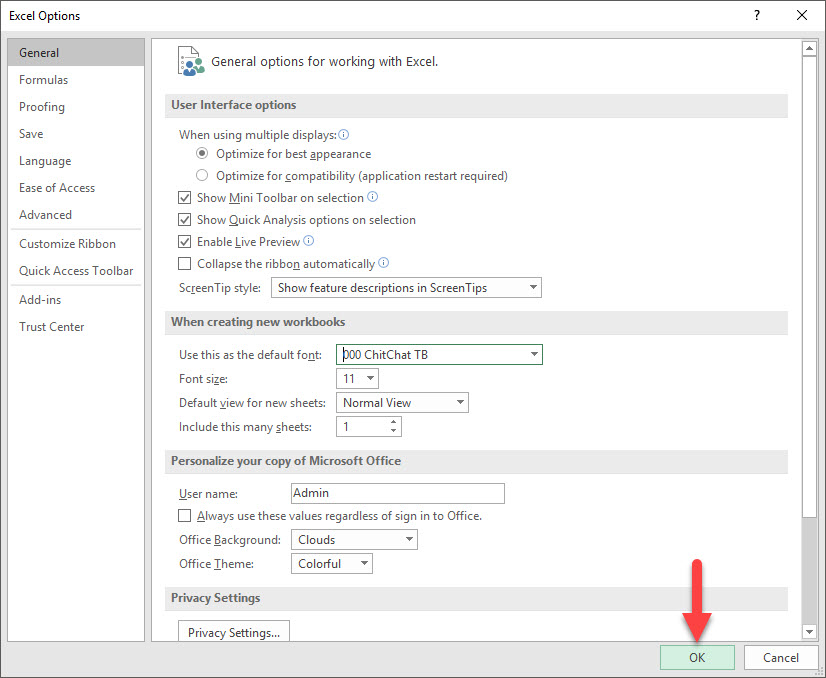 How to convert fonts in Excel Picture 10