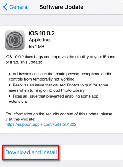 How to 'convert' from the iOS Public Beta version to the old version Picture 8