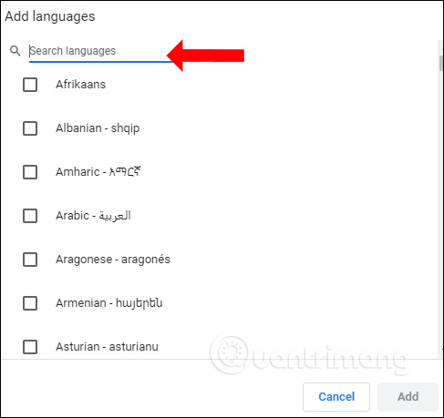 How to convert Google Chrome to Vietnamese Picture 4