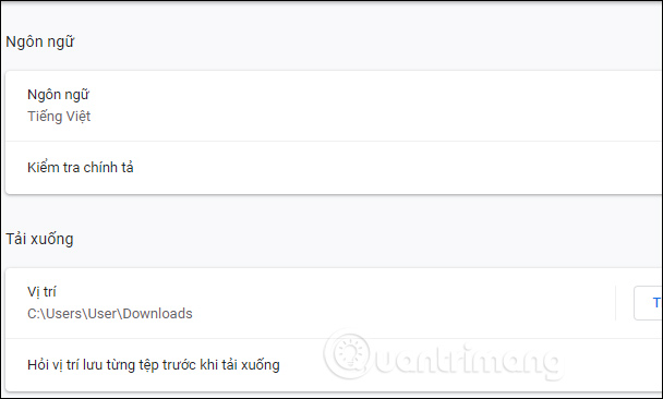 How to convert Google Chrome to Vietnamese Picture 8