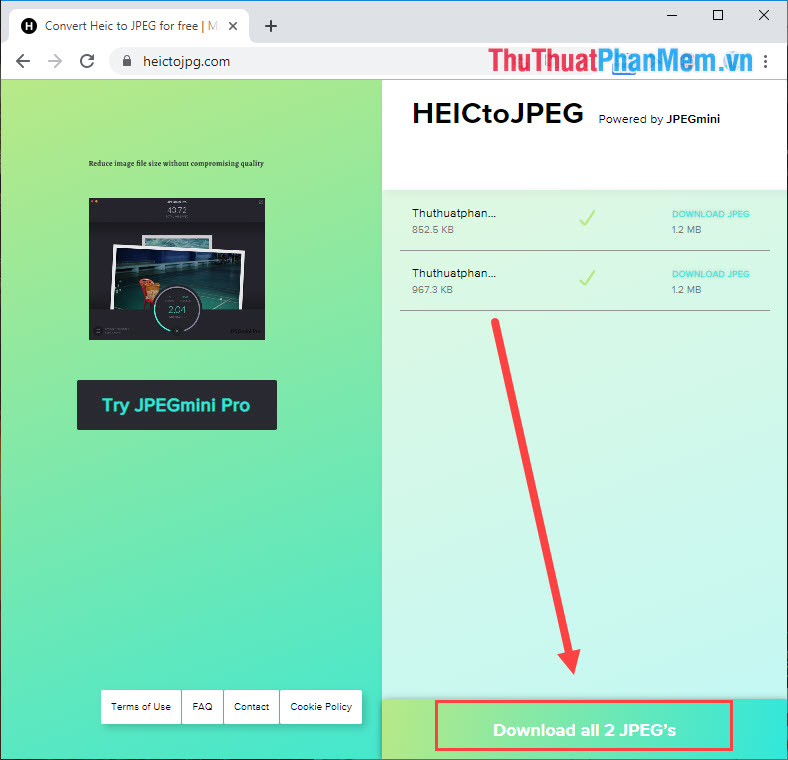 How to convert HEIC extensions to JPG Picture 9