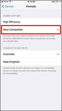 How to convert HEIF format to JPG right on iPhone Picture 2
