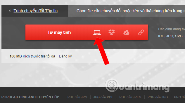 How to convert images from JPG, PNG to ICO and vice versa Picture 2