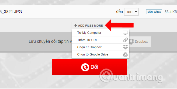 How to convert images from JPG, PNG to ICO and vice versa Picture 4