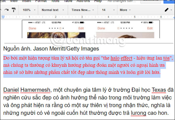 How to convert images into text using Google Drive, OneNote Picture 4