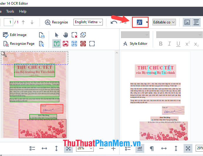 How to convert images to standard documents using ABBYY FineReader Picture 7