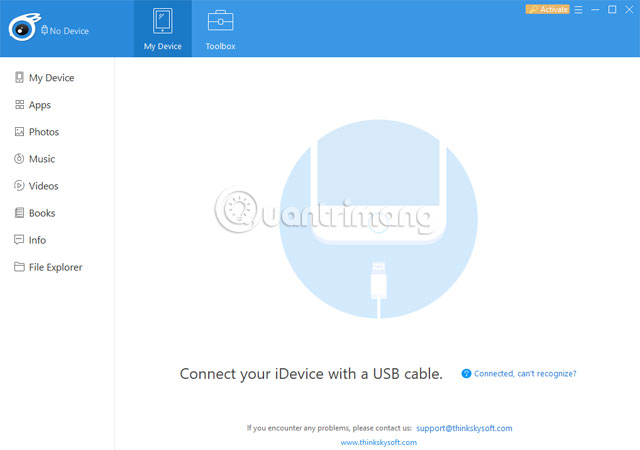 How to convert iTools into Vietnamese language Picture 3