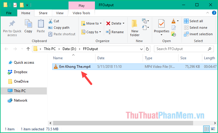 How to convert MKV to MP4 is simple, fast and high quality Picture 12