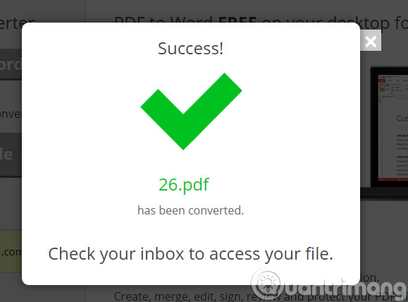 How to convert PDF files to Word Online very fast Picture 5