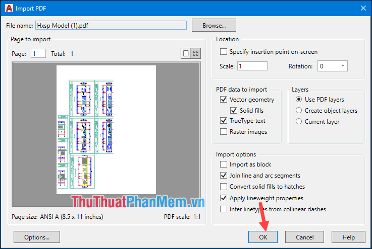 convertire file autocad in pdf