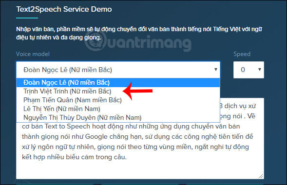 How to convert text into Viettel's Text to Speech voice Picture 5