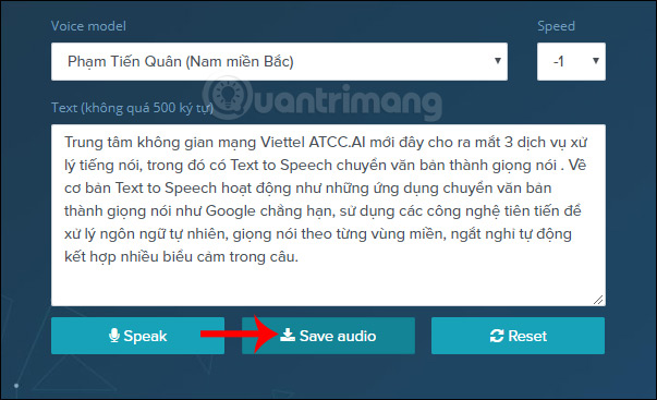 How to convert text into Viettel's Text to Speech voice Picture 9
