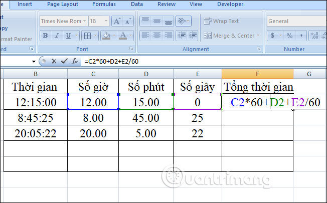 How to convert time in Excel Picture 18