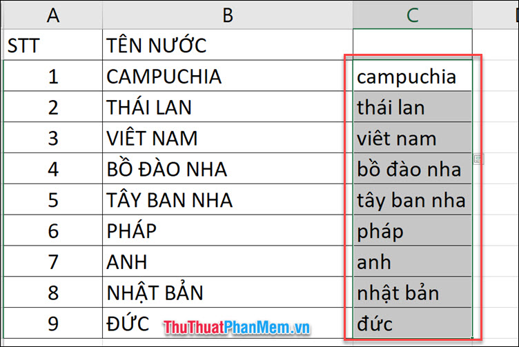 How to convert uppercase to lowercase in Excel simple and fast Picture 7