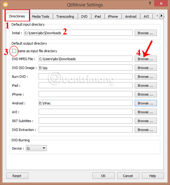 How to convert video format for smartphones with QtlMovie Picture 8