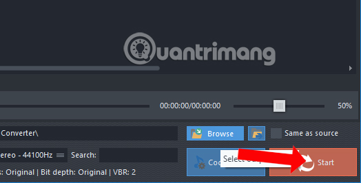 How to convert video to mp3 using Free Video To MP3 WMA Converter Picture 10