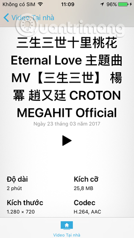 How to convert videos from computer to iPhone with iTunes Picture 10
