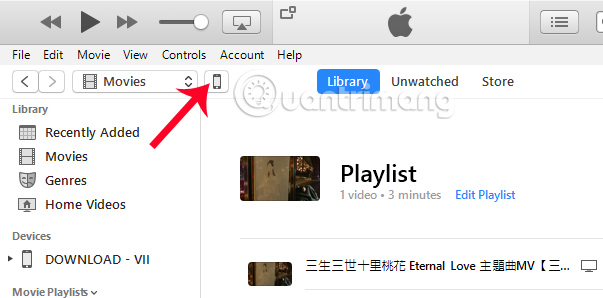 How to convert videos from computer to iPhone with iTunes Picture 6