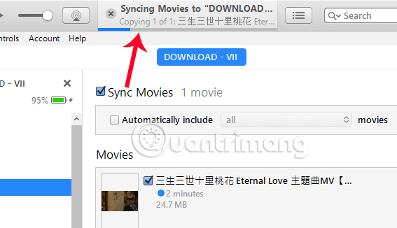 How to convert videos from computer to iPhone with iTunes Picture 8