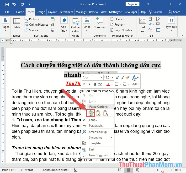 How to convert Vietnamese accented into unsigned very fast like Unikey Picture 7