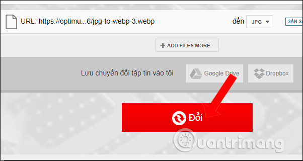 How to convert WebP image to PNG, JPG on Chrome, Coc Coc Picture 8