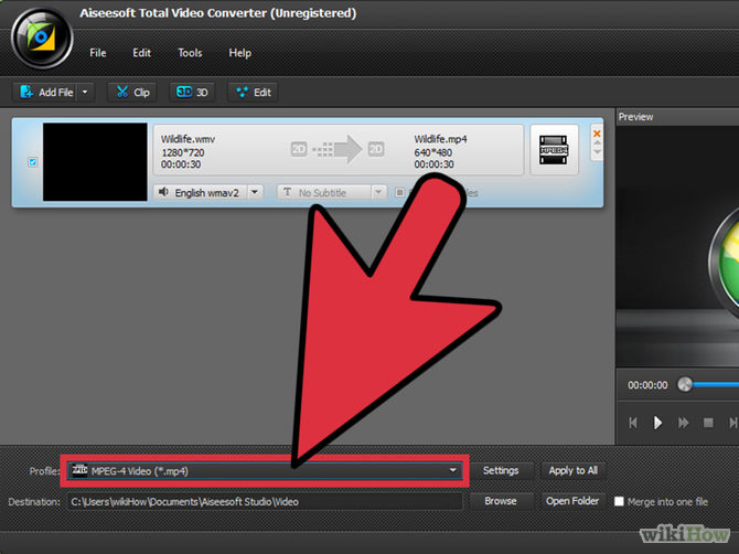 How to convert WMV video tail to MP4? Picture 9