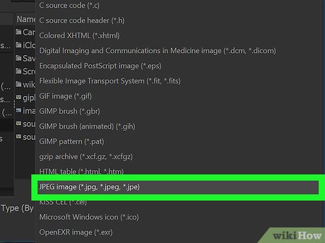 How to Convert XCF to JPG Picture 5