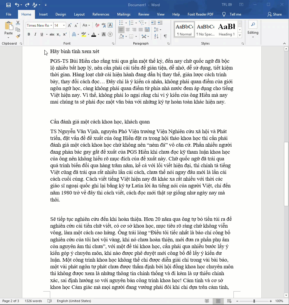 How to copy a whole page in Word Picture 6