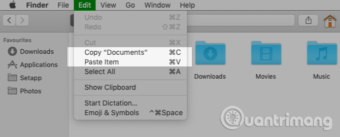Picture 1 of How to copy and paste on Mac