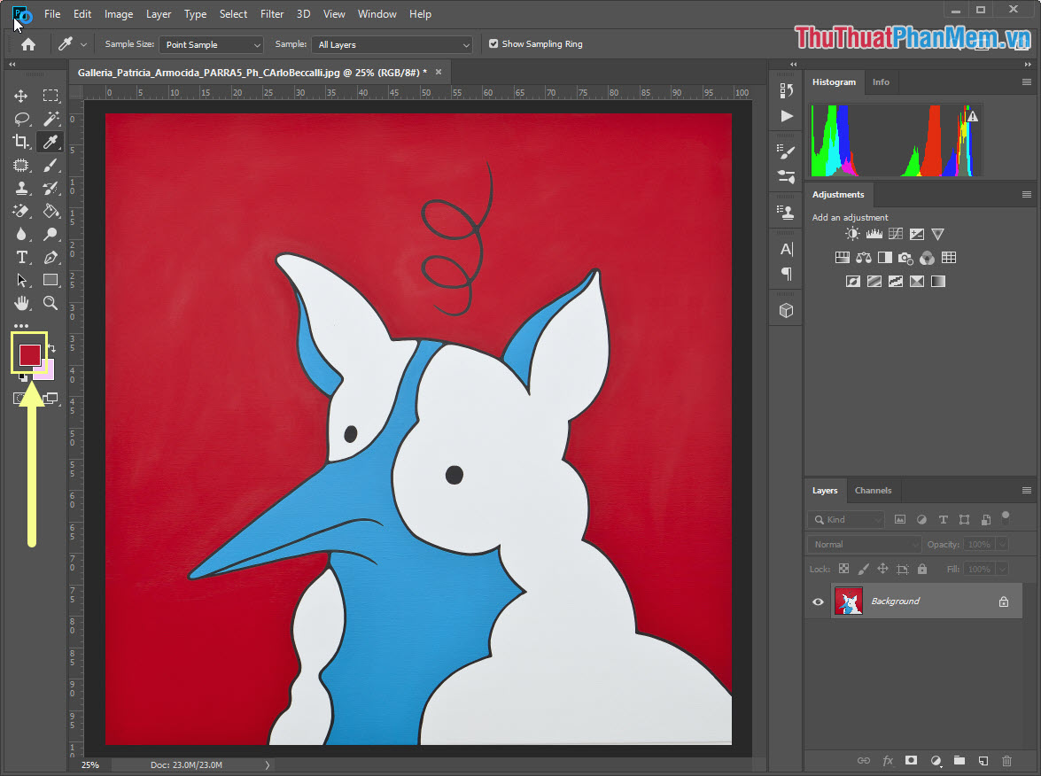 How to copy colors in Photoshop Picture 8