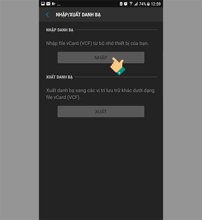 How to copy contacts from sim to Samsung phone Picture 5