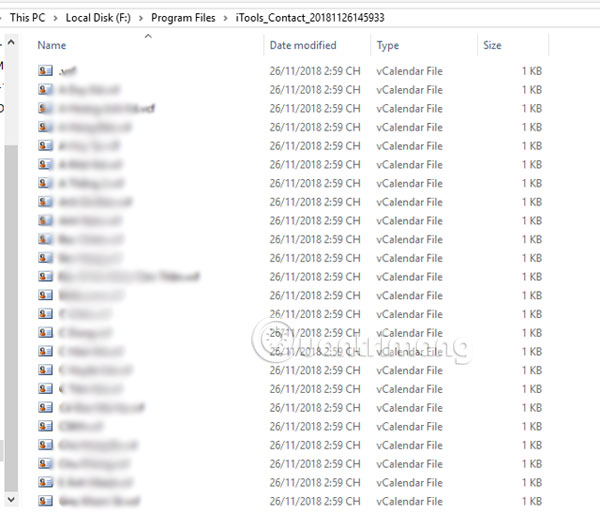 How to copy, copy contacts from iPhone to SIM with iTools Picture 12