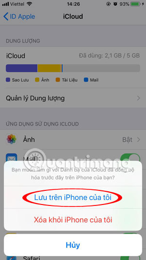 How to copy, copy contacts from iPhone to SIM with iTools Picture 6