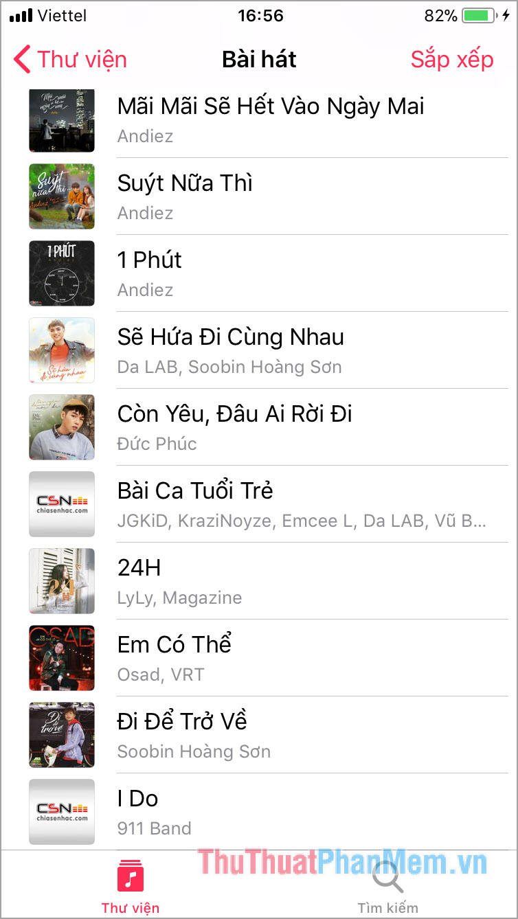 How to copy, copy music from computer to iPhone simple and fast Picture 5