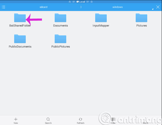 How to copy data from computer to BlueStacks? Picture 7